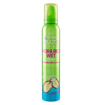 Garnier Fructis Hydra Ricci Wet Mousse Definizione Brillantezza con Olio...