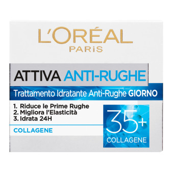 L'Oréal Paris Attiva Anti-Rughe Crema Giorno Trattamento Idratante Viso con...