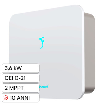 V-Tac Sinexcel Isuna Inverter Monofase Ibrido On-Grid / Off-Grid 3,6kW IP65...