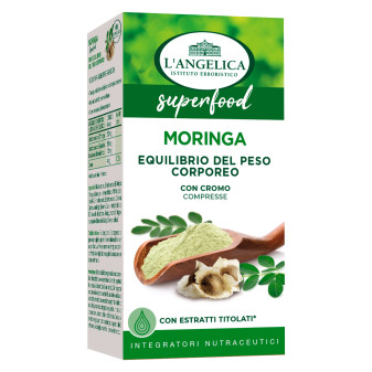 L'Angelica Equilibrio del Peso Integratore Alimentare con Moringa e Cromo -...