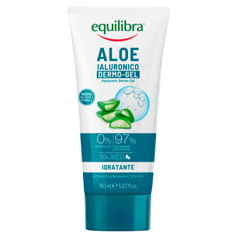 Equilibra Extra Aloe Dermo-Gel Ialuronico Idratante Lenitivo - Flacone da 150ml