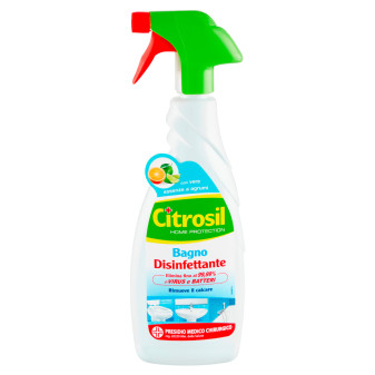 Citrosil Spray Bagno Disinfettante e Anticalcare con Essenze di Agrumi...