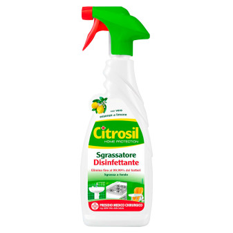 Citrosil Sgrassatore Spray Disinfettante con Essenze di Limone Presidio...