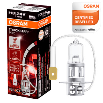 Osram Truckstar Pro per Camion 70W - Lampadina H3