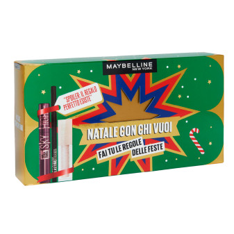 Maybelline New York Confezione Regalo Natale Sky High Mascara + Lasting Drama...