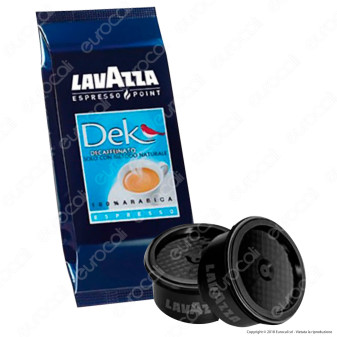 100 Capsule Espresso Point Lavazza Dek Decaffeinato Originali Lavazza