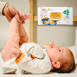 Fria Baby Igiene 70 Salviette Idratanti con Olio di Argan