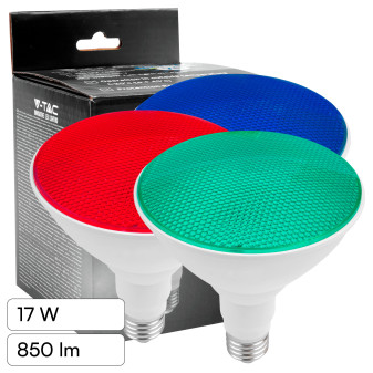 V-Tac VT-1227 Lampadina LED E27 17W PAR38 SMD - SKU 92065 / 92066 / 92067