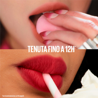 Maybelline New York Super Stay Teddy Tint Tinta Labbra 40 Petalcore