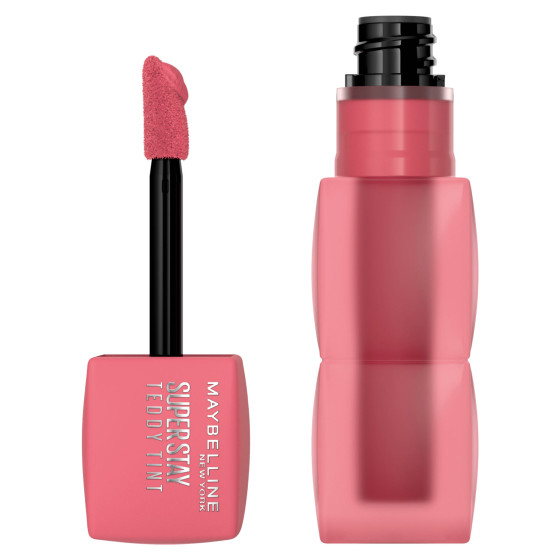 Maybelline New York Super Stay Teddy Tint Tinta Labbra 55 Kneehigh Maybelline New York Super Stay Teddy Tint Tinta Labbra 55 Kneehigh