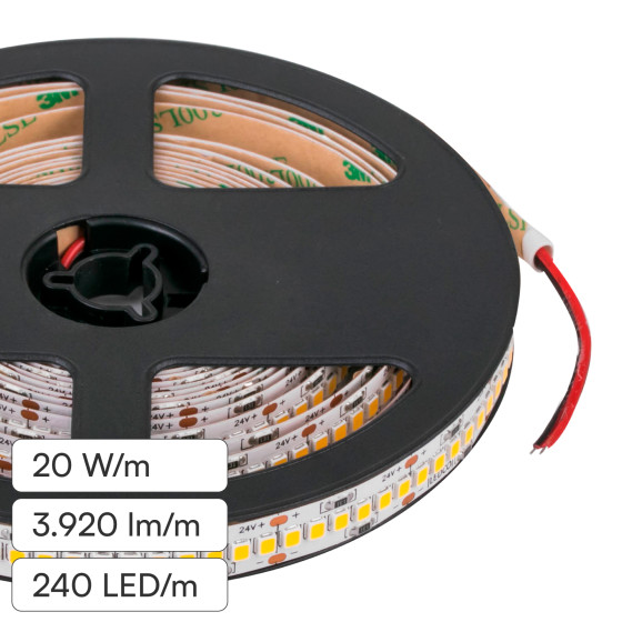 LEDCO Striscia LED 2835 Flessibile 100W 240 LED/m IP54 CRI≥90 5m LEDCO Striscia LED 2835 Flessibile 100W 240 LED/m IP54 CRI≥90 5m
