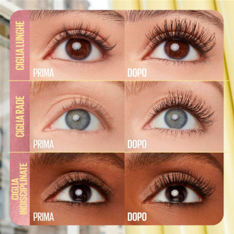 Maybelline New York Colossal Bubble Waterproof Mascara Colore Nero
