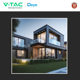 V-Tac Armadio Rack a Pavimento 12 Accumulatori LifePO4 61,44 kWh