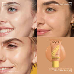 NYX Professional Makeup Buttermelt Glaze Fondotinta SPF 30 Colore 02