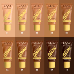 NYX Professional Makeup Buttermelt Glaze Fondotinta SPF 30 Colore 09