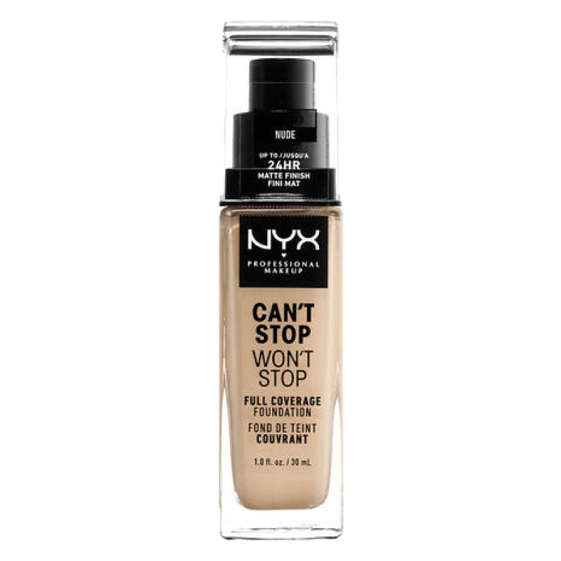 NYX Professional Makeup Can't Stop Won't Stop Fondotinta 6.5 NYX Professional Makeup Can't Stop Won't Stop Fondotinta 6.5