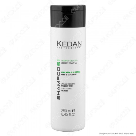 Kédan Professional Shampoo Delicato con Aloe Vera e Glicerina - Kédan Professional Shampoo Delicato con Aloe Vera e Glicerina -