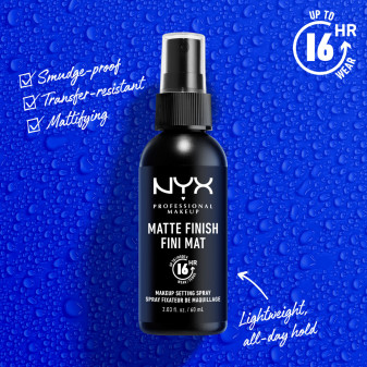 NYX Professional Makeup Matte Finish Fini Mat Spray Fissante Trucco 180ml