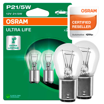 Lampadine Ultra Life P21/5W per Fari Auto