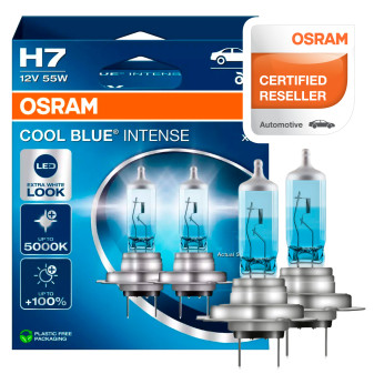 Lampadine Cool Blue Intense H7 per Fari Auto Osram
