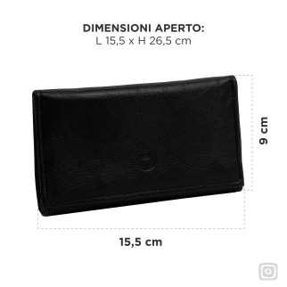 Astuccio Big Porta Tabacco Cartine Filtri in Ecopelle Egoist