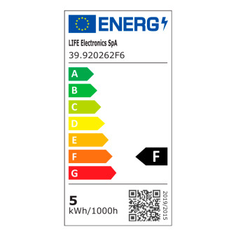 Life Lampadina LED E27 4,9W MiniGlobo G45 SMD