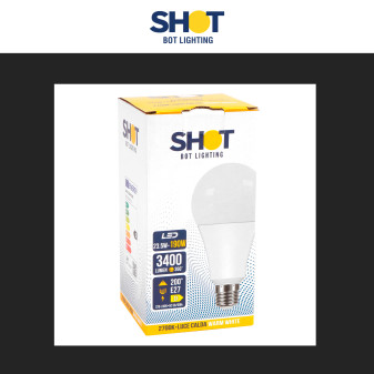 Lampadina LED E27 23,5W Goccia A80 SMD Bot Lighting Shot