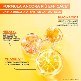 Siero Viso Anti-Macchie Vitamina C+ Illuminante Antiossidante Garnier