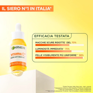 Siero Viso Anti-Macchie Vitamina C+ Illuminante Antiossidante Garnier