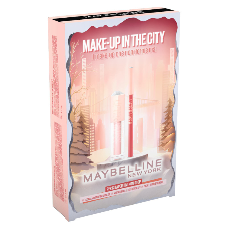 Maybelline New York Make Up in The City Lucidalabbra Matita e Pochette