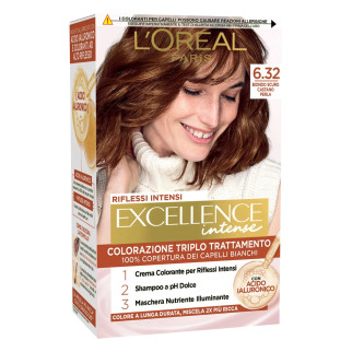 Tinta Capelli 6.32 Biondo Scuro Castano Perla L'Oréal Excellence