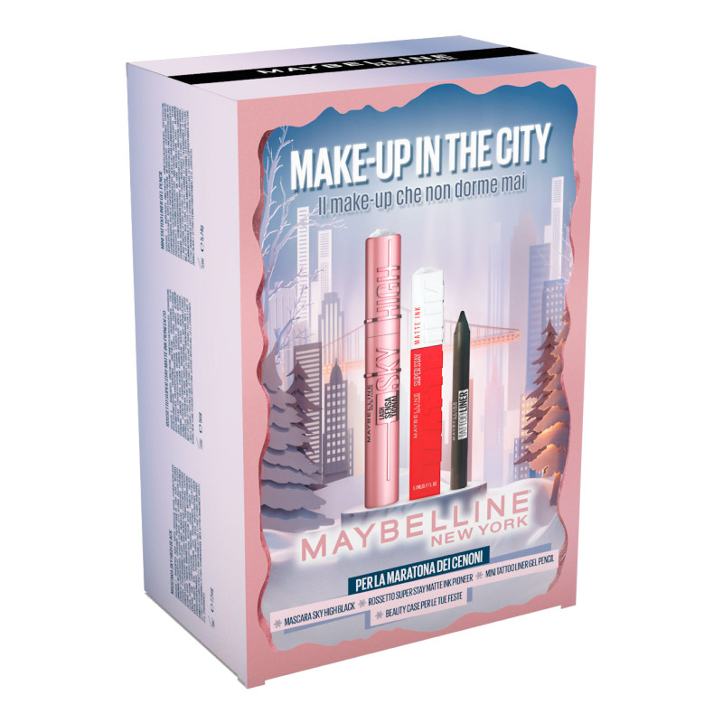 Maybelline New York Make Up in The City Mascara Rossetto Matita Beauty
