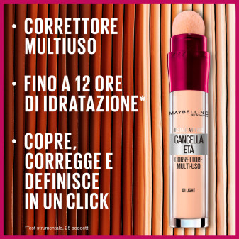 Maybelline New York Confezione Regalo Cancella Età Correttore 01 Light