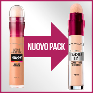 Maybelline New York Confezione Regalo Cancella Età Correttore 01 Light