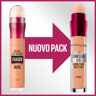 Maybelline New York Confezione Regalo Cancella Età Correttore 02 Nude