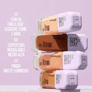 Maybelline New York Superstay Lumi Matte Fondotinta Colore 368