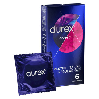 Preservativi Durex Sync Stimolanti 6pz