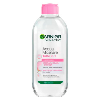 Acqua Micellare Tutto in 1 Struccante per Pelli Sensibili 400ml