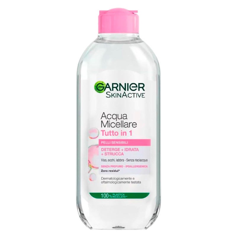 Acqua Micellare Tutto in 1 Struccante per Pelli Sensibili 400ml
