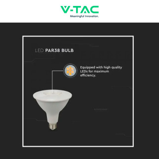 Lampadina LED E27 12,8W Par Lamp PAR38 SMD V-Tac