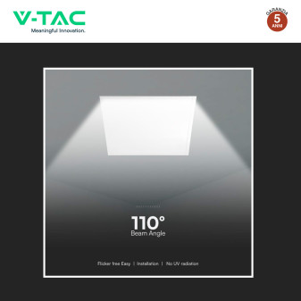 V-Tac VT-6235 6 Pannelli LED Quadrati 36W IP65 da Incasso
