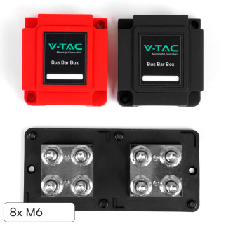 V-Tac VT-AOA1533-400ABR Bus Bar Scatola di Giunzione Batterie V-Tac VT-AOA1533-400ABR Bus Bar Scatola di Giunzione Batterie