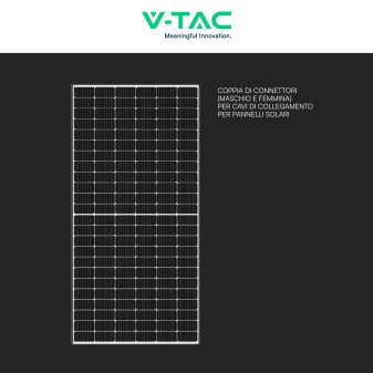 Connettori MC4 per Cavi Pannelli Solari V-Tac