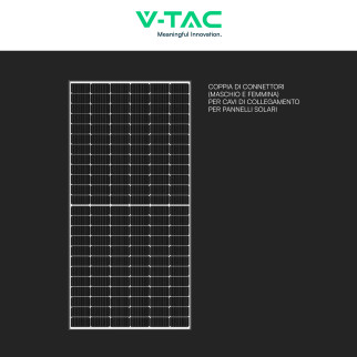 Connettori MC4 per Cavi Pannelli Solari V-Tac Connettori MC4 per Cavi Pannelli Solari V-Tac