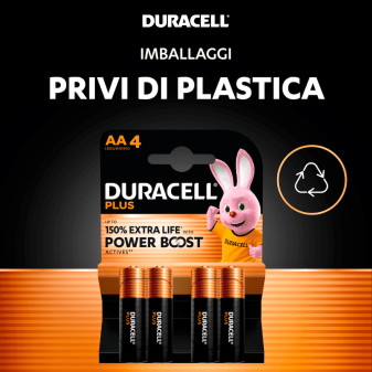 Duracell Plus MN1500 LR6 Stilo AA Mignon 1,5V Pile Alcaline