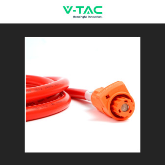 Cavo di Potenza Negativo Colore Nero 2m per Accumulatori