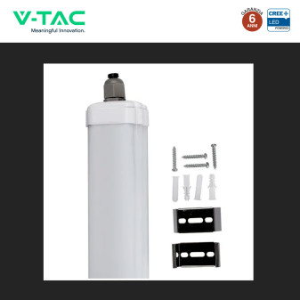 Plafoniera Tubo LED Linkabile 48W 150cm SMD CREE IP65