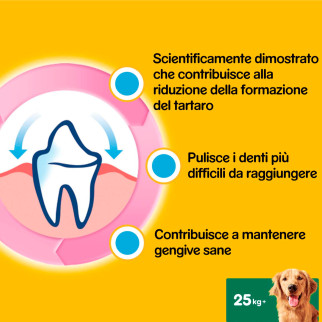 Pedigree Dentastix Large per l'igiene orale cane 105 stick