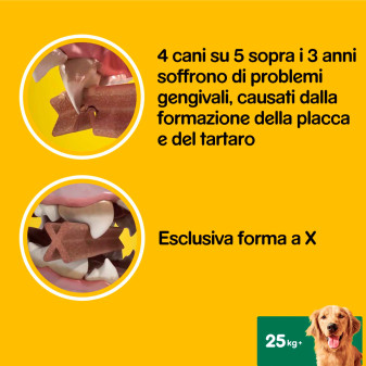 Pedigree Dentastix Large per l'igiene orale cane 105 stick