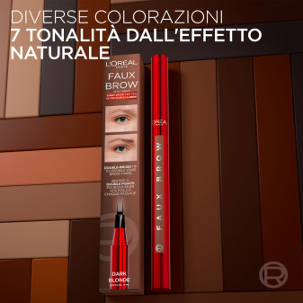 L'Oreal Paris Infaillible Faux Brow Penna Sopracciglia Dark Blonde